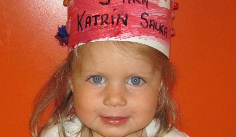 Katrín Salka 3 ára