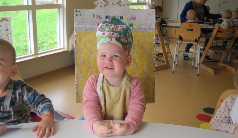 Katrín Erna 2 ára