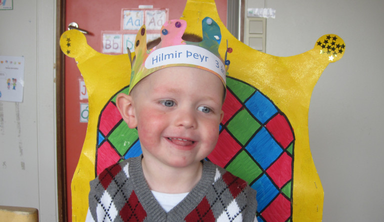 Hilmir Þeyr 3 ára