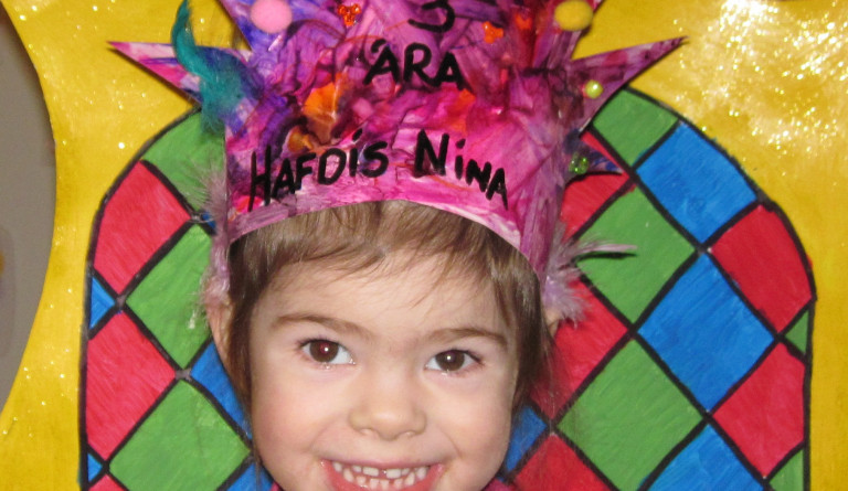 Hafdís Nína 3 ára