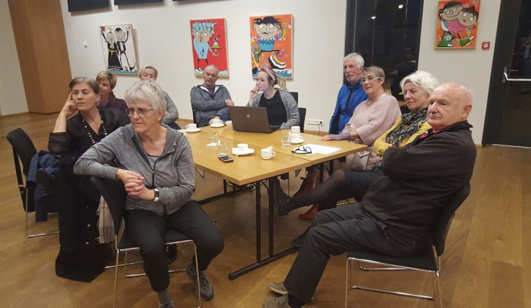 Frábær fundur í Bergi.