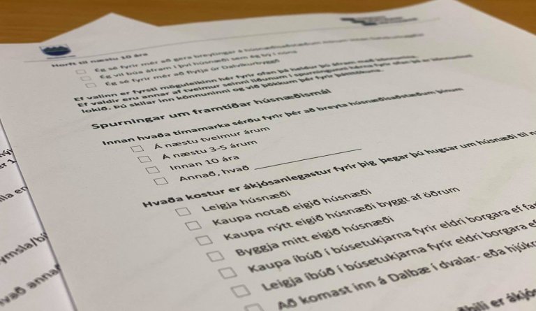 Könnun um húsnæðismál í Dalvíkurbyggð - 55 ára & eldri