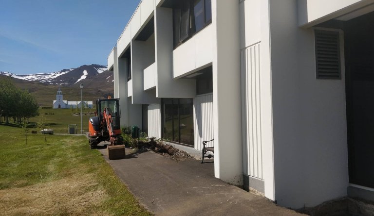 Hálfnað verk þá hafið er