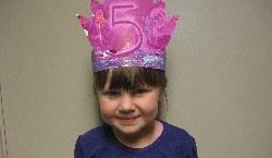 Úlfhildur Embla 5 ára