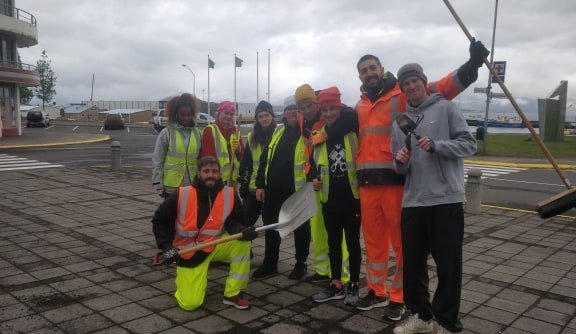 Vinnuskólinn kominn á fullt