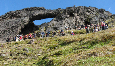 Fimmta ganga Gönguviku Dalvíkurbyggðar, Steinboginn