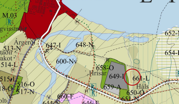 Breyting á Aðalskipulagi Dalvíkurbyggðar 2008-2020 vegna efnisnáms við Hálsá