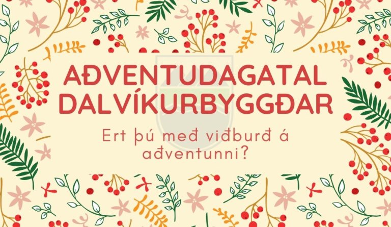 Aðventudagatal Dalvíkurbyggðar 2025