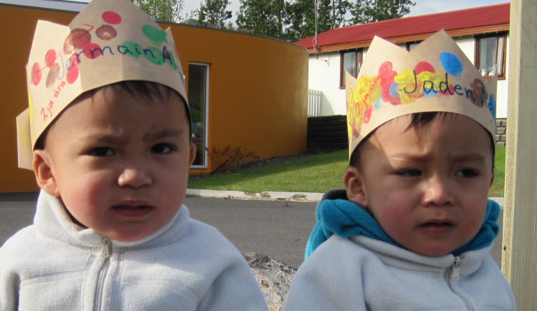 Jaden og Jermaine 2. ára