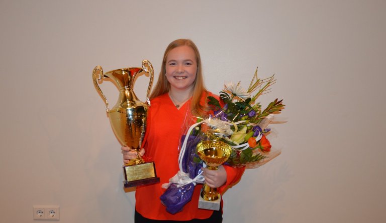 Íþróttamaður Dalvíkurbyggðar 2018 er Amanda Guðrún Bjarnadóttir