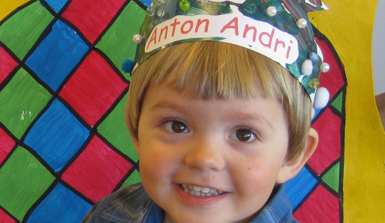 Anton Andri 3 ára
