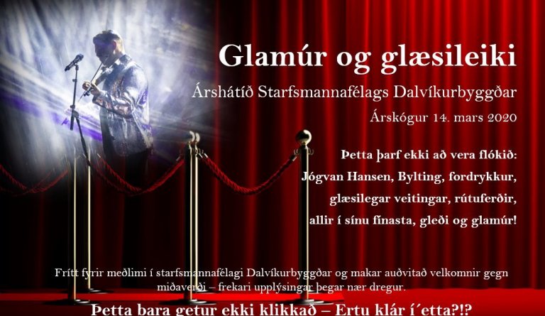 Árshátíð starfsmanna Dalvíkurbyggðar