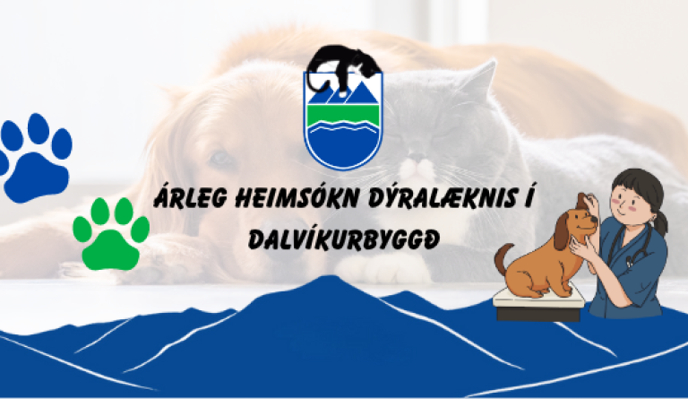 Árleg heimsókn dýralæknis í Dalvíkurbyggð