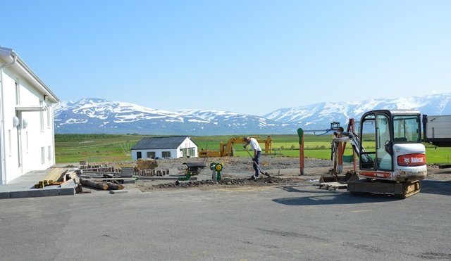 Leiksvæði við Árskógarskóla