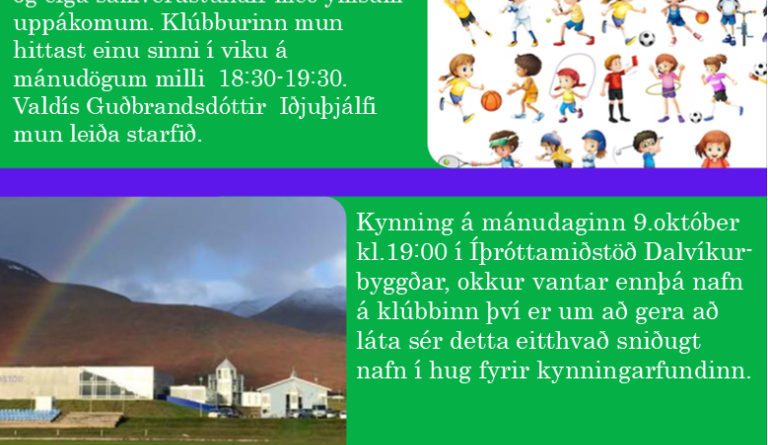 Hreysti klúbbur fyrir fatlaða notendur