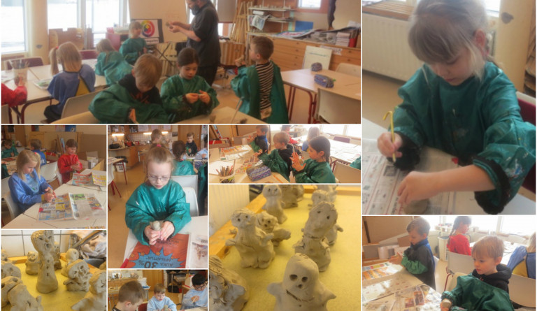 Áhugasamir nemendur í 1. bekk