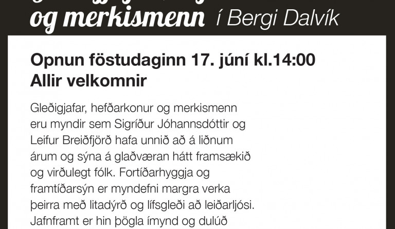 Gleðigjafar, hefðarkonur og merkismenn í Bergi