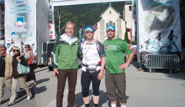 Börkur Árnason og Birkir Árnason taka þátt í hinu árlega Mont Blanc-hlaupi