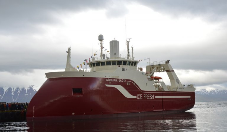 Björgúlfur EA 312 kominn til heimahafnar á Dalvík