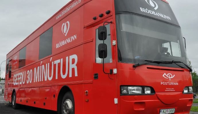 Blóðbankabíllinn á Dalvík þriðjudaginn 29. ágúst