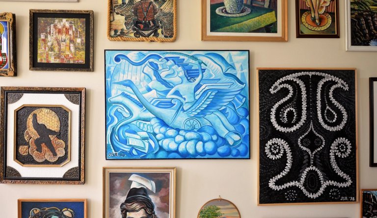 Með heiminn inn í sér