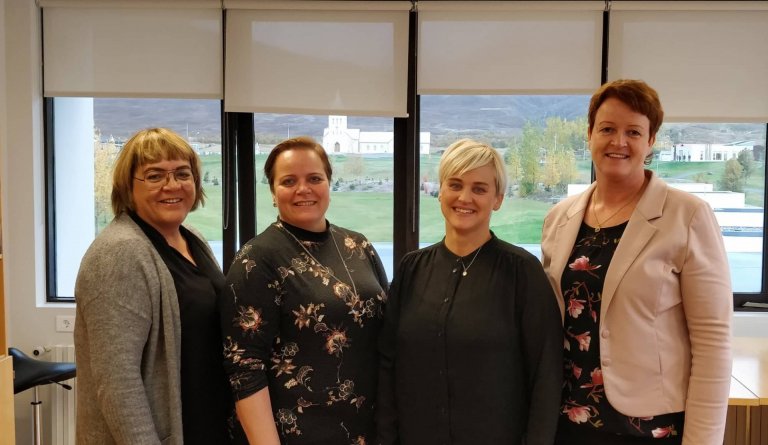 Byggðaráðsfundur vikunnar einungis setinn af konum.