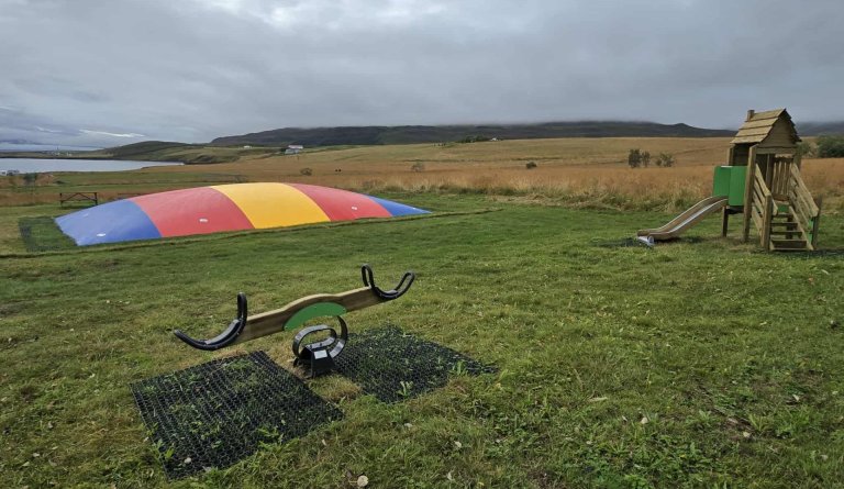 Leiksvæðið á Hauganesi fær andlitslyftingu