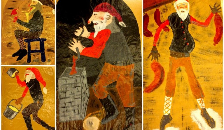 3. og 4. bekkur í heimsókn á Dalbæ