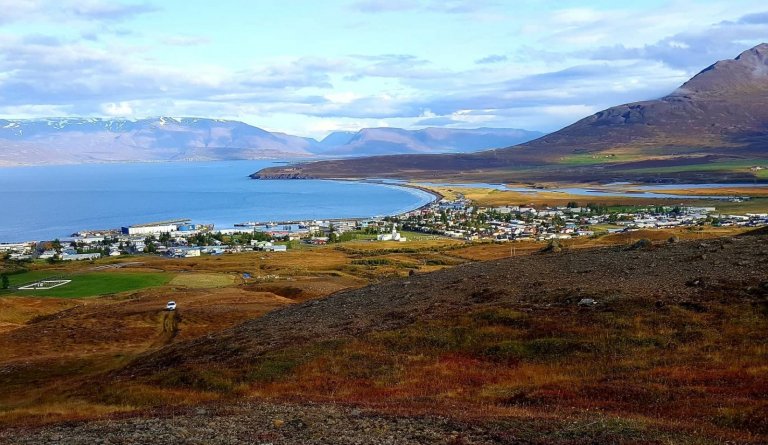 Vorhreinsun gatna í Dalvíkurbyggð