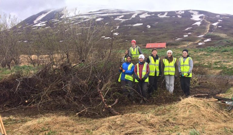 Vinnuskólinn kominn á fulla ferð