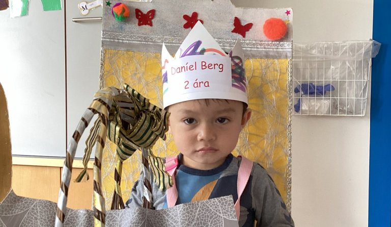 Daníel Berg 2 ára