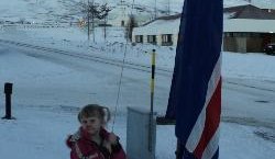 Þórey 4 ára og Oddur Freyr 5 ára