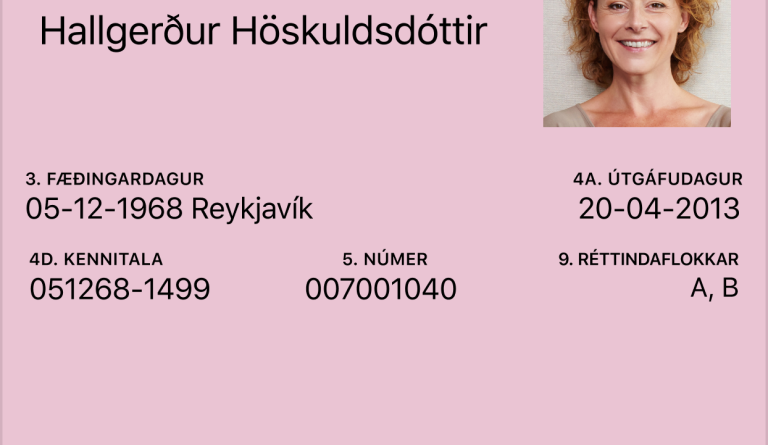 Framvísun rafrænna skilríkja við kosningar.