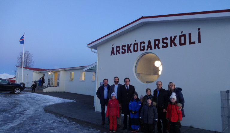 Heimsókn menntamálaráðherra