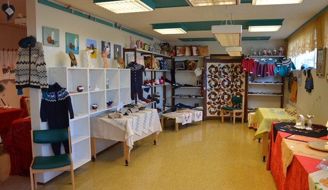 Árleg handverkssýning félagsstarfs eldri borgara