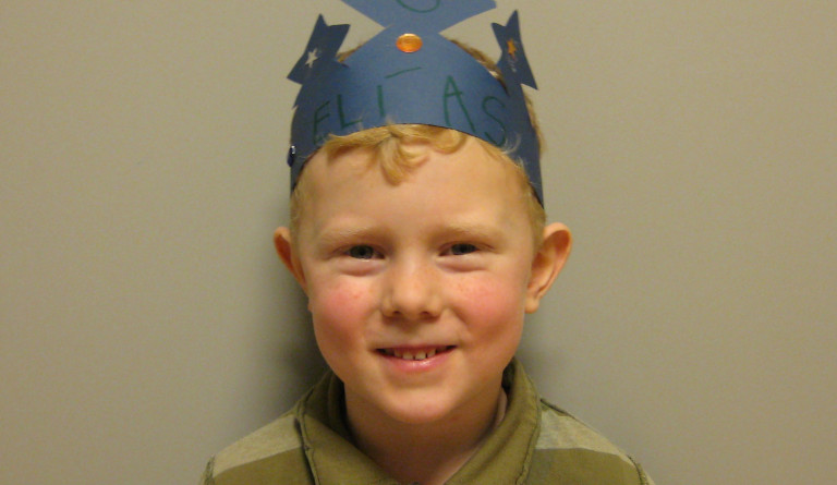 Elías Franklín 6 ára