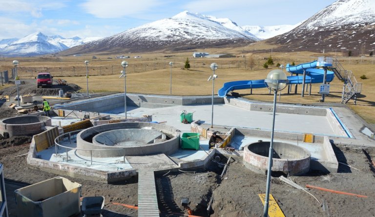 Endurbætur á Sundlauginni á Dalvík