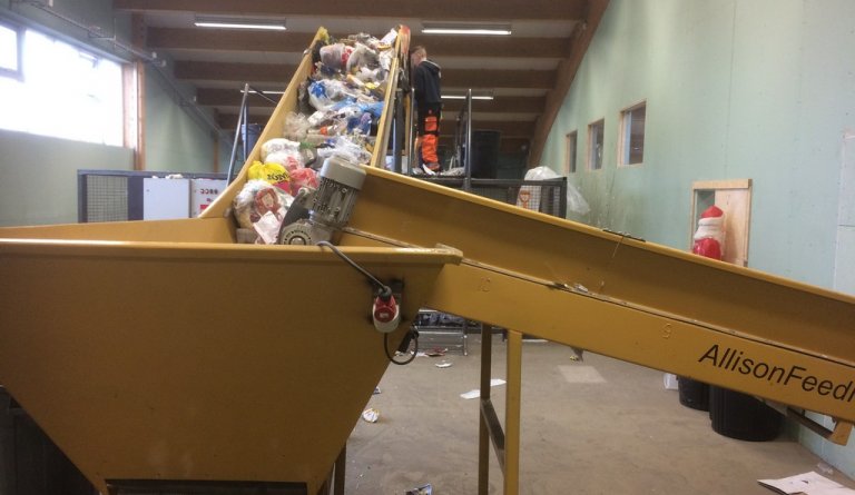 Endurvinnsla og flokkun í dreifbýli