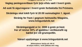 Fiskidagskappreiðar 2010