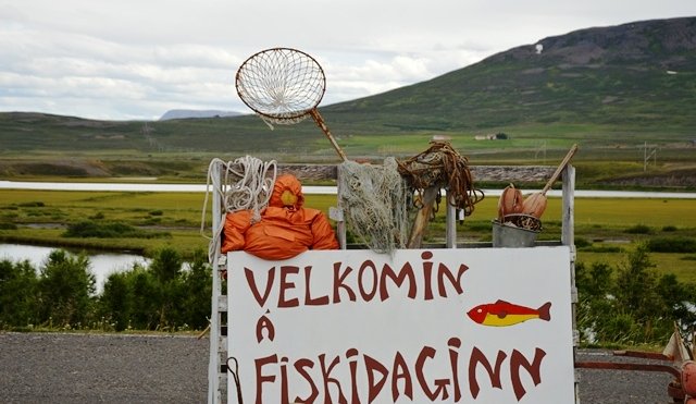 Fjölskyldan saman á Fiskideginum mikla 7. - 11. ágúst á Dalvík