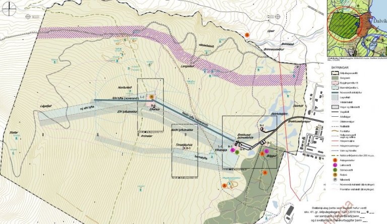 Fólkvangurinn í Böggvisstaðarfjalli - Tillaga að deiliskipulagi og umhverfisskýrsla
