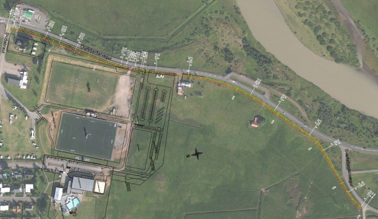 Framkvæmdir að hefjast við göngustíg