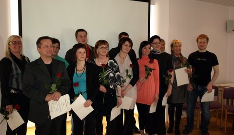 Útskrift úr Grunnmenntaskólanum