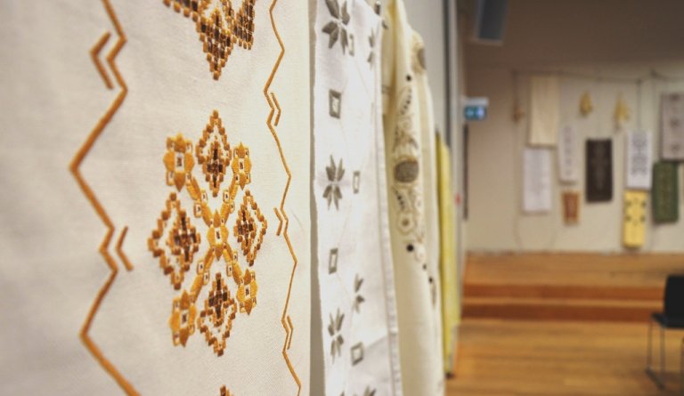 Hannyrðasýning til heiðurs Guðrúnu Elínu