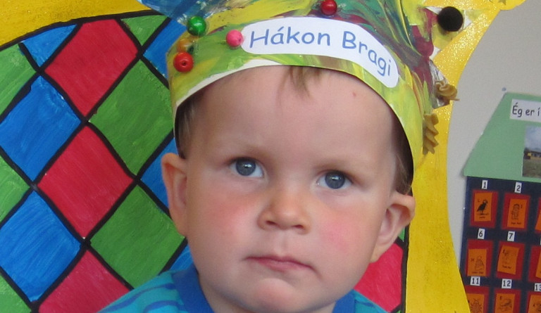 Hákon Bragi 3 ára