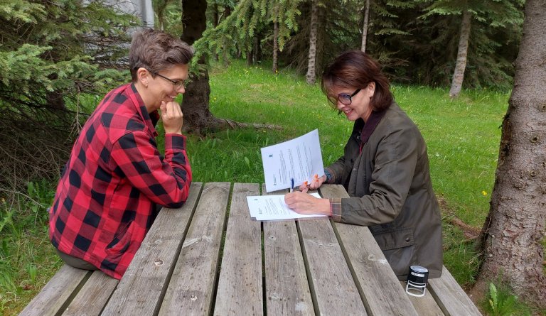 Styrktarsamningur undirritaður milli Dalvíkurbyggðar og Skógræktarfélags Eyjafjarðar