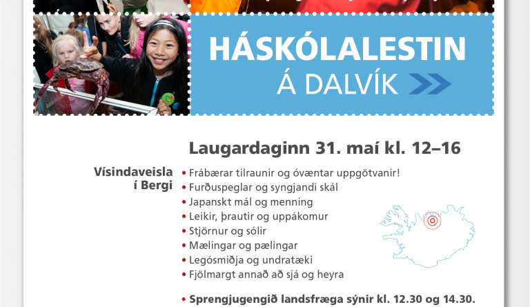 Háskólalestin á leið til Dalvíkur
