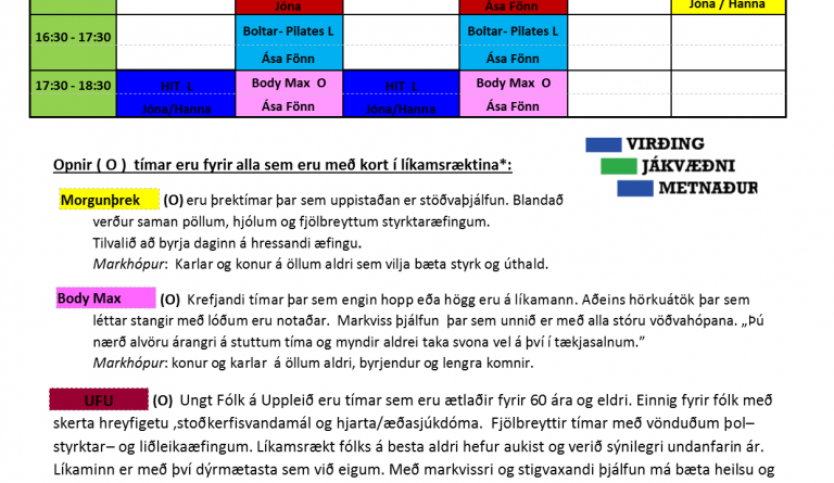 Opin kynningarvika hefst í dag