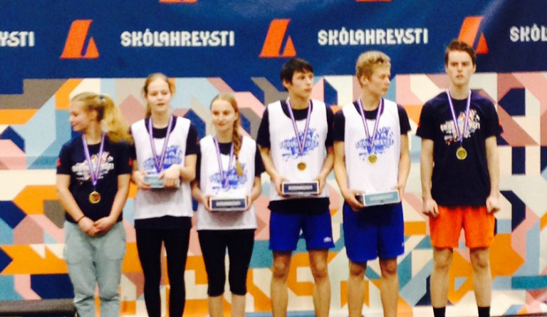 Lið Dalvíkurskóla í 2. sæti í Skólahreysti