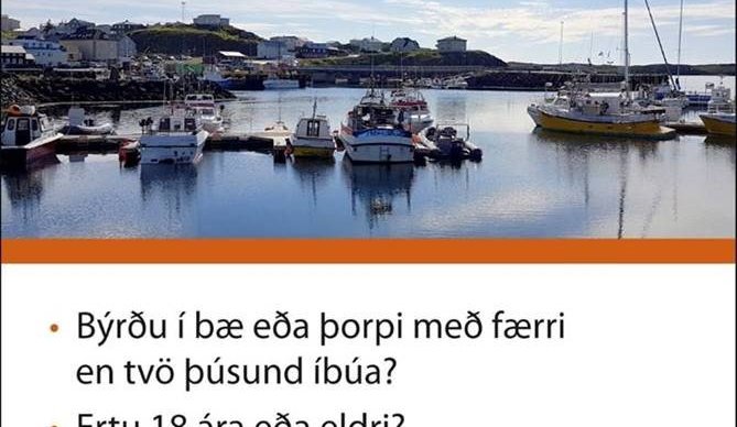 Byggðafesta og búferlaflutningar - könnun